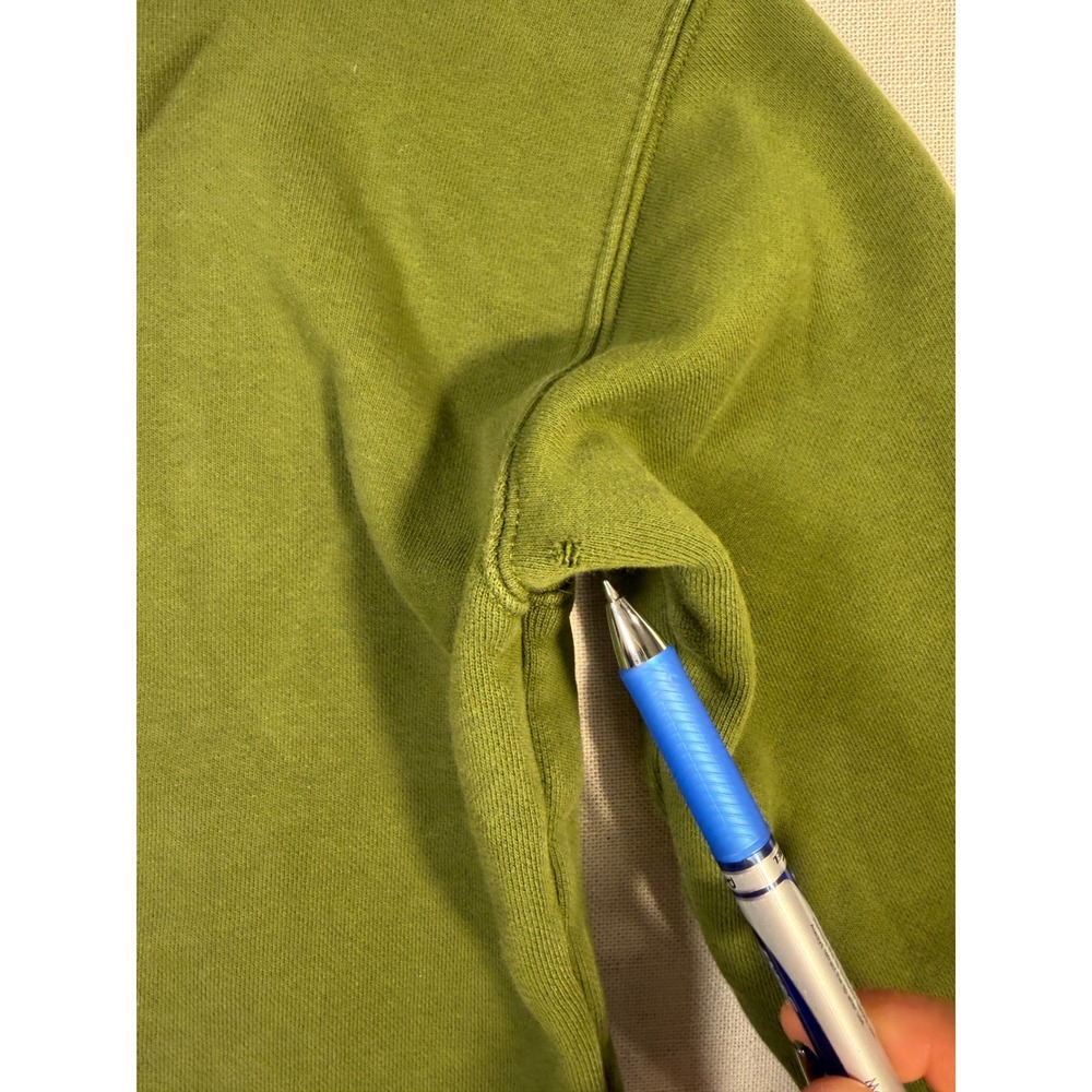 Carhartt Kids Olive Green Logo Graphic Hoodie Sweatshirt Size S 8-10 - Picture 7 of 9